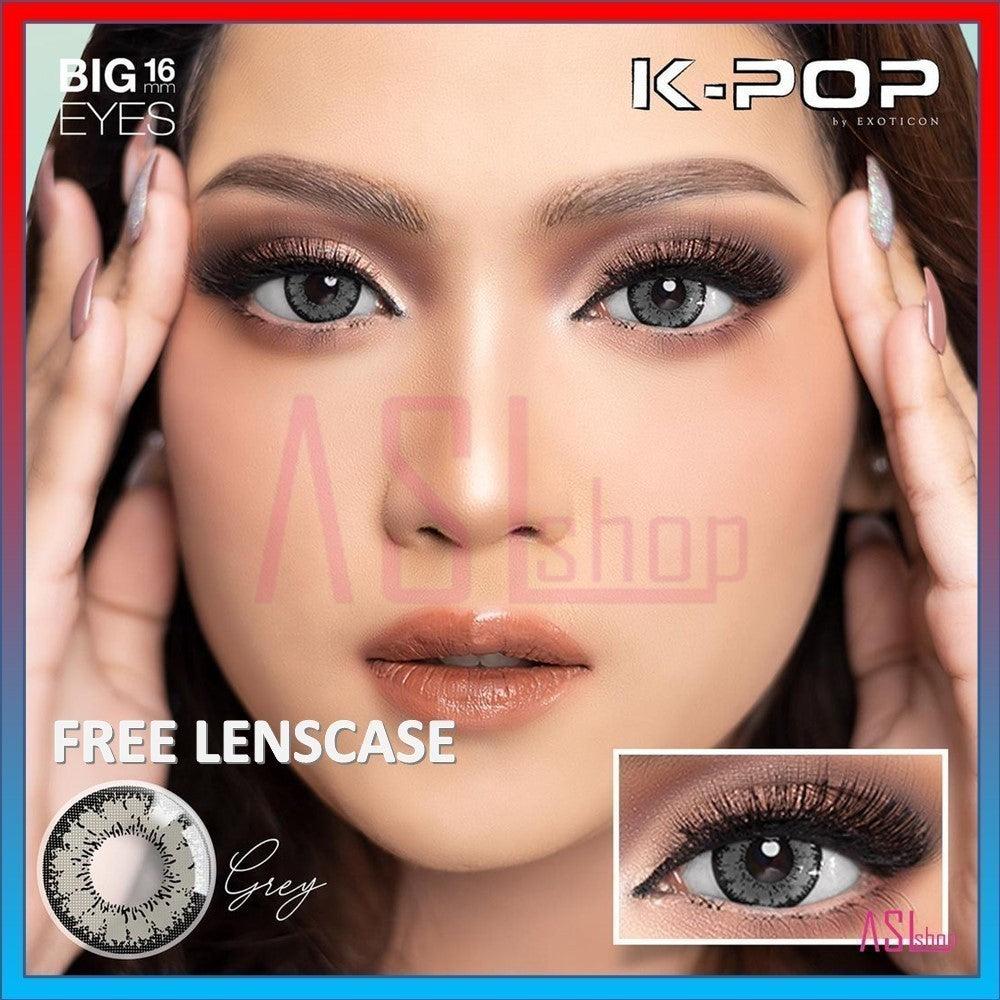 SOFTLENS KPOP NORMAL & MINUS (-0.50 s/d -4.00) BY EXOTICON / Soflens BIG EYES 16 MM