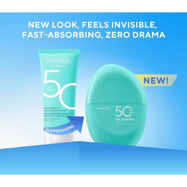 Wardah UV Shield Airy Smooth Sunscreen Serum SPF50 PA++++