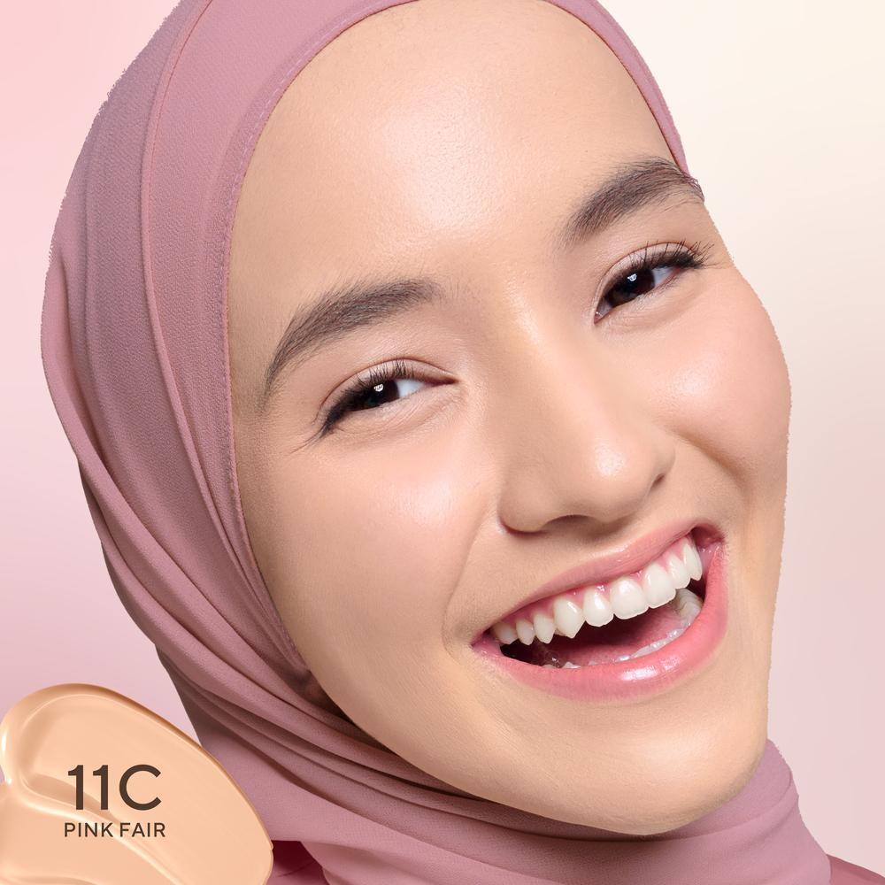 Wardah Colorfit Perfect Glow Cushion 15 g - Medium-High Coverage Hingga 12 Jam Dengan SPF 40 PA - Dilengkapi Dengan Glow Perfec…