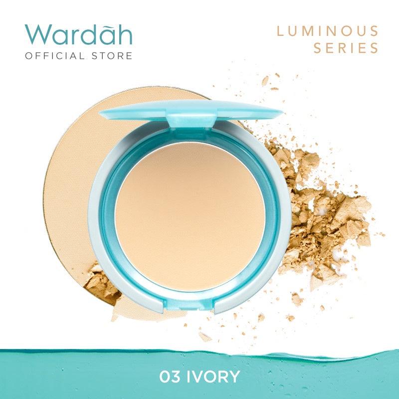 WARDAH Everyday Luminous Two Way Cake 12 g - Bedak Dengan Hasil Matte Yang Halus Ringan Dengan Kandungan Vit E - Oil Control De…