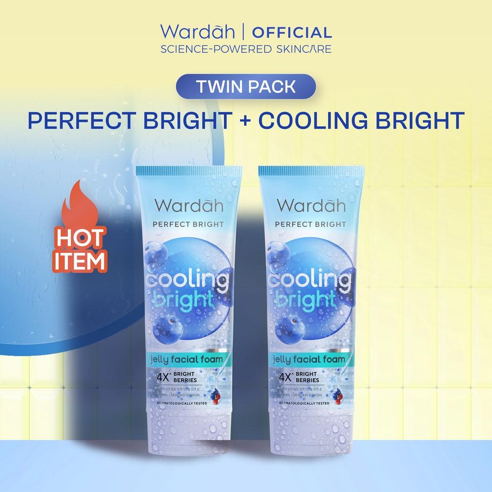 [TWINPACK] Wardah Gentle Facial Wash Low PH Series 100 ml (Sabun Cuci Muka Gentle Acid Mantle Expert) - NMF Amino Hydra Rose, N…