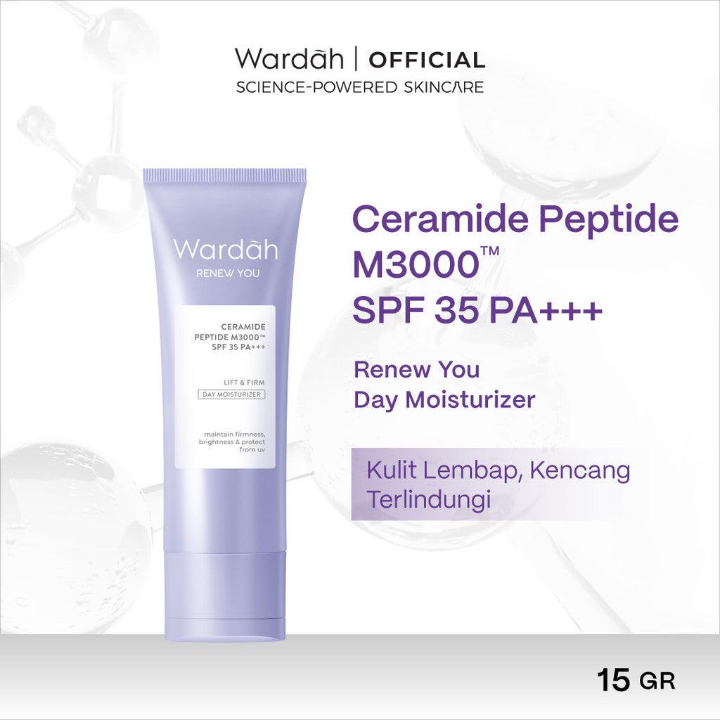 WARDAH Renew You Series Lengkap - Foam Cleanser, Toner Essence, Renewal Serum, Eye Cream, Day Moisturizer, Night Moisturizer -…