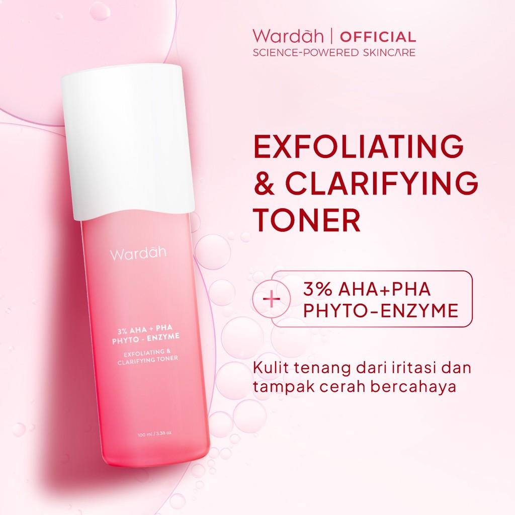 Wardah Toner All Series - Acnederm, Lightening, Crystal Secret, Renew You, Hydra Rose