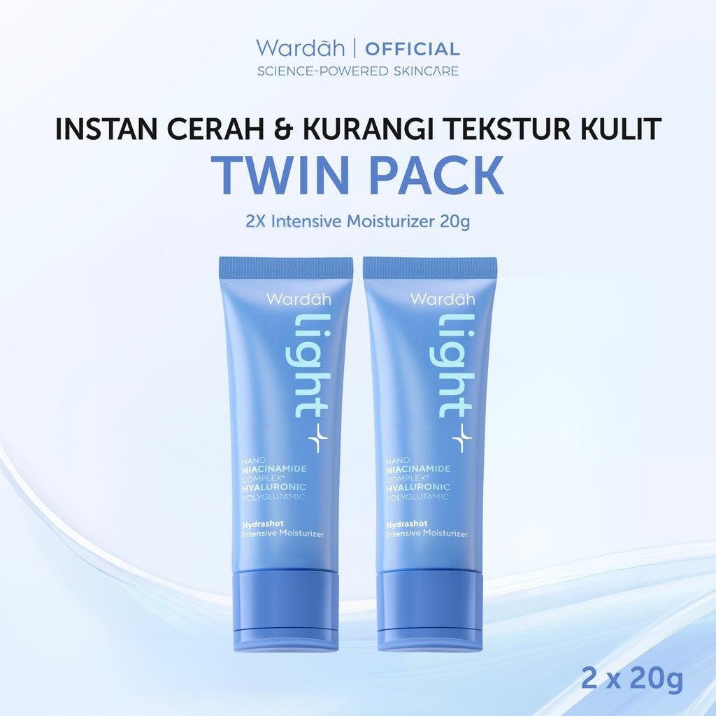 WARDAH Lightening Intensive Moisturizer | Light+ Cream Niacinamide Brightening Moisturizer Pelembab Wajah Pemutih Wajah Facial…
