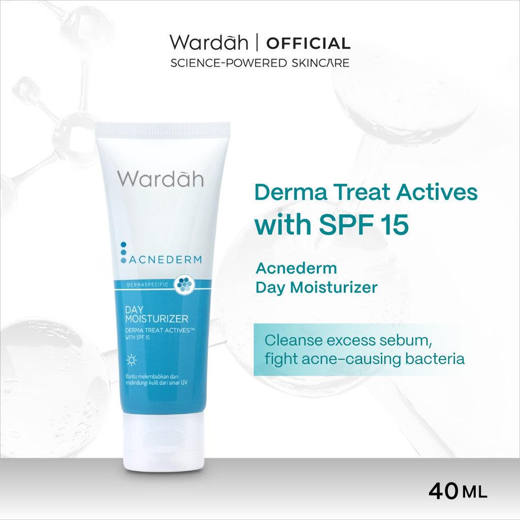WARDAH Moisturizer Day Cream All Series - Acnederm, Lightening, Perfect Bright, Crystal Secret, Renew You - Pelembab Wajah Glow…