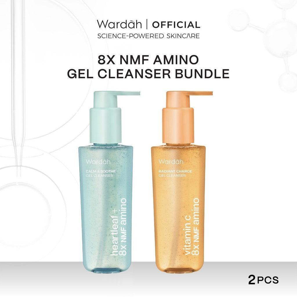 [TWINPACK] WARDAH NMF Amino Gel Cleanser Low PH 120 ml - Facial Wash Deep Hydration with 8X NMF Amino - Melembapkan, Membersihk…
