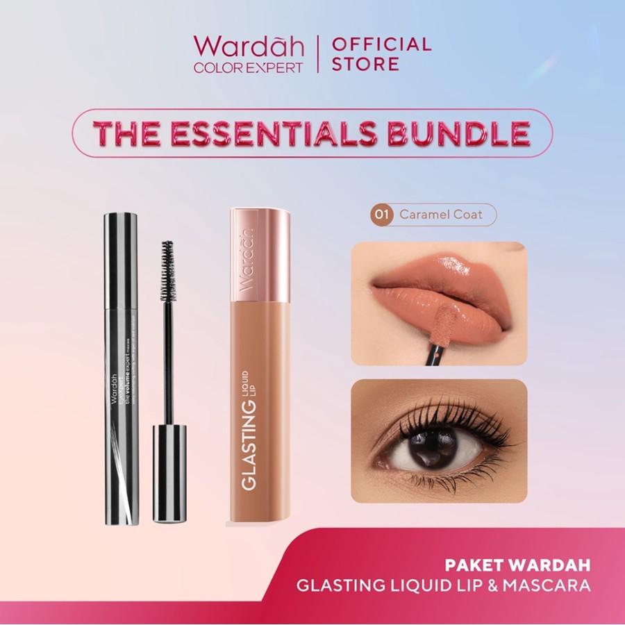 [AYU LESTARI'S PICKS: BUNDLE MAKASSAR] WARDAH SPECIAL COLOURVERSE — Glasting x EyeXpert The Volume Expert Mascara FREE Oil Infu…
