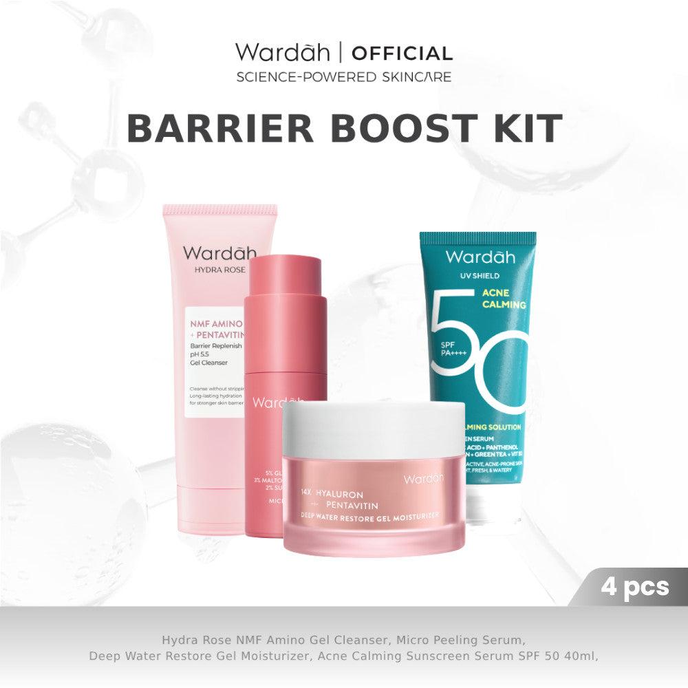 Wardah Paket Best Seller Skincare dan Make Up - Barrier Boost Kit, Radiance Set, Lustrous Glow, Youth Renewal Set, Matte Perfec…