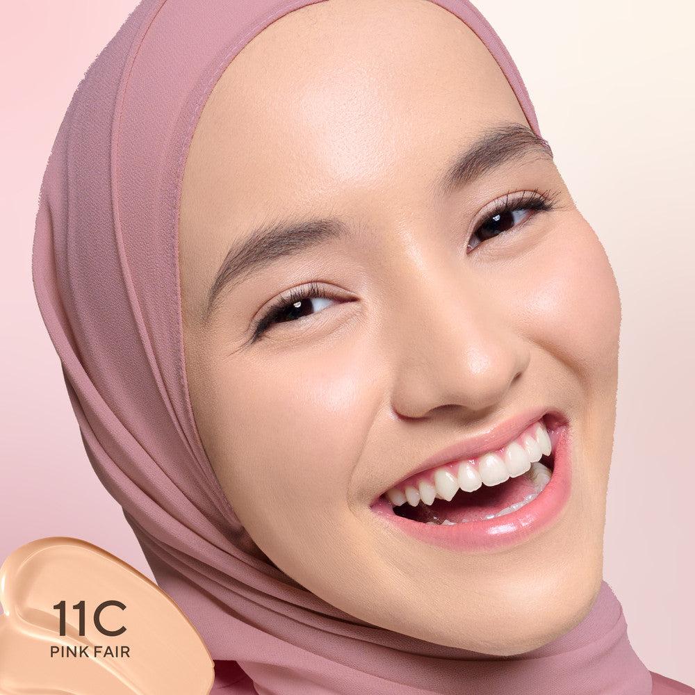 WARDAH Mauve Radiance – A Cool Summer Flush – Colorfit Perfect Glow Cushion, Ombre Moist Dew Tint, EyeXpert Optimum Hi-Black Li…