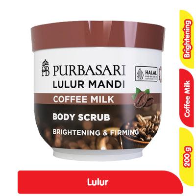 Purbasari Lulur Mandi Sakura Glow 200 g / Purbasari Lulur Mandi Coffee Milk 200 g