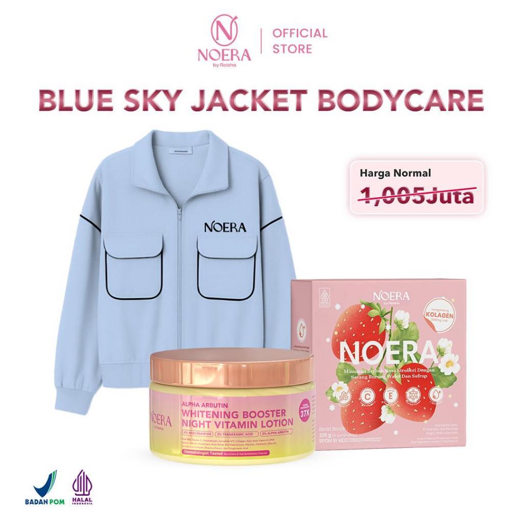 Noera Jacket Bodycare Package l Jaket Noera + HB Dosting + Noera Collagen Drink l Suplemen Kecantikan l Minuman Kolagen L-Gluth…