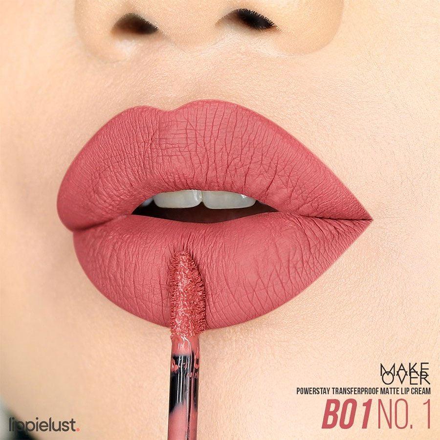 Make Over Powerstay Matte Lip Cream | Tahan Lama & Transferproof | Lipstik Matte Terbaik 2025