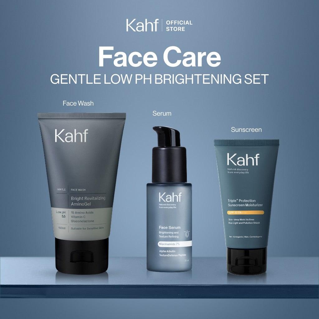 [KAHF BUNDLE 3IN1 PAKET PERAWATAN WAJAH : WAJAH ANTI KETARIK, LEMBAB, & TERLINDUNGI SEHARIAN] Paket Face Care Expert Complete K…