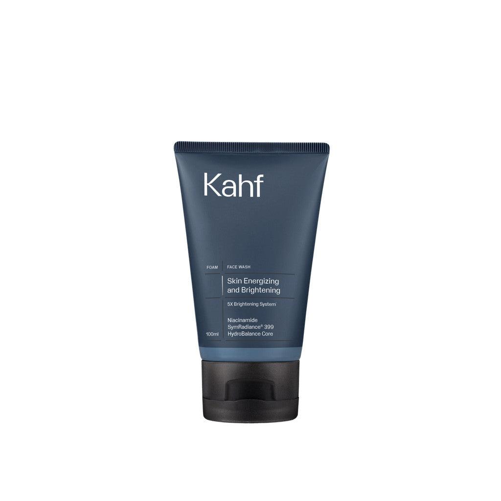 NEW LOOK BETTER FORMULA! Kahf Face Wash Skin Energizing and Brightening 100 ml - Sabun Cuci Muka Pria untuk Membantu Mencerahka…