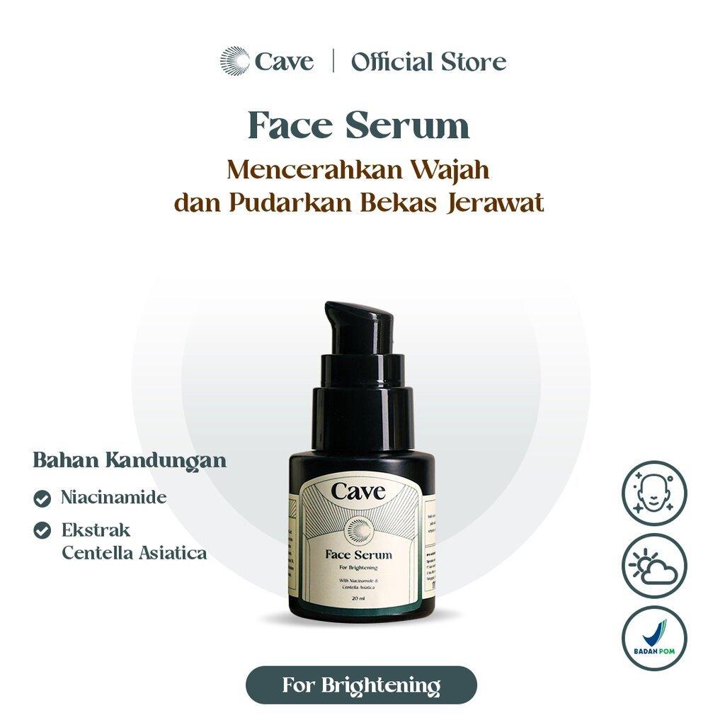 CAVE Face Serum For Brightening - Skincare Pria Serum Wajah Menutrisi & Mencerahkan