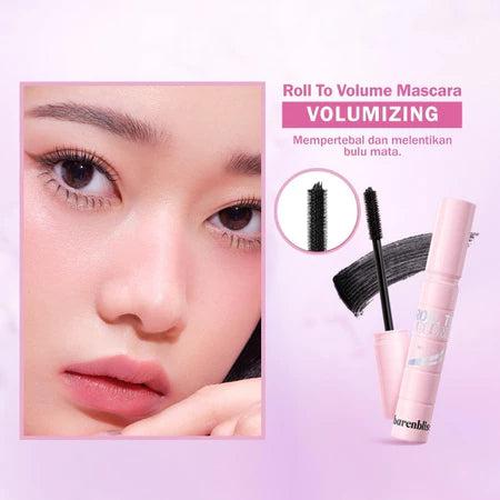 BNB BARENBLISS Roll To Volume | Roll To High Mascara |Roll To Length | Roll To Clean | Black Eclipse Eyeliner