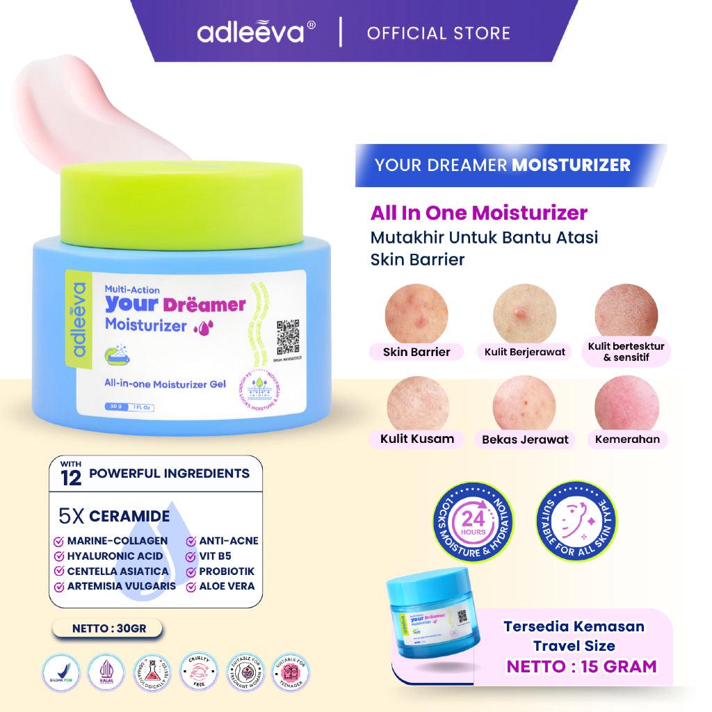 ADLEEVA - BUNDLE Basic Skincare Kit (Isi 3 produk)