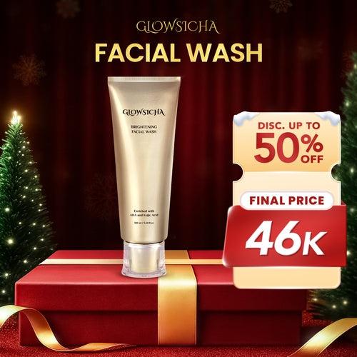 Glowsicha - Brightening Facial Wash Sabun Cuci Muka Cleanser skincare face wash Mencerahkan Melembabkan Pembersih Wajah cleansi…