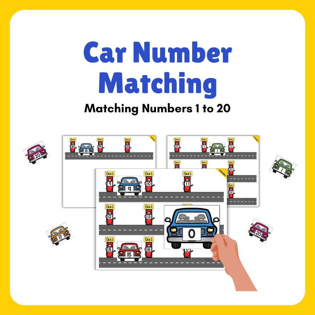 Car Number Matching from 1 to 20