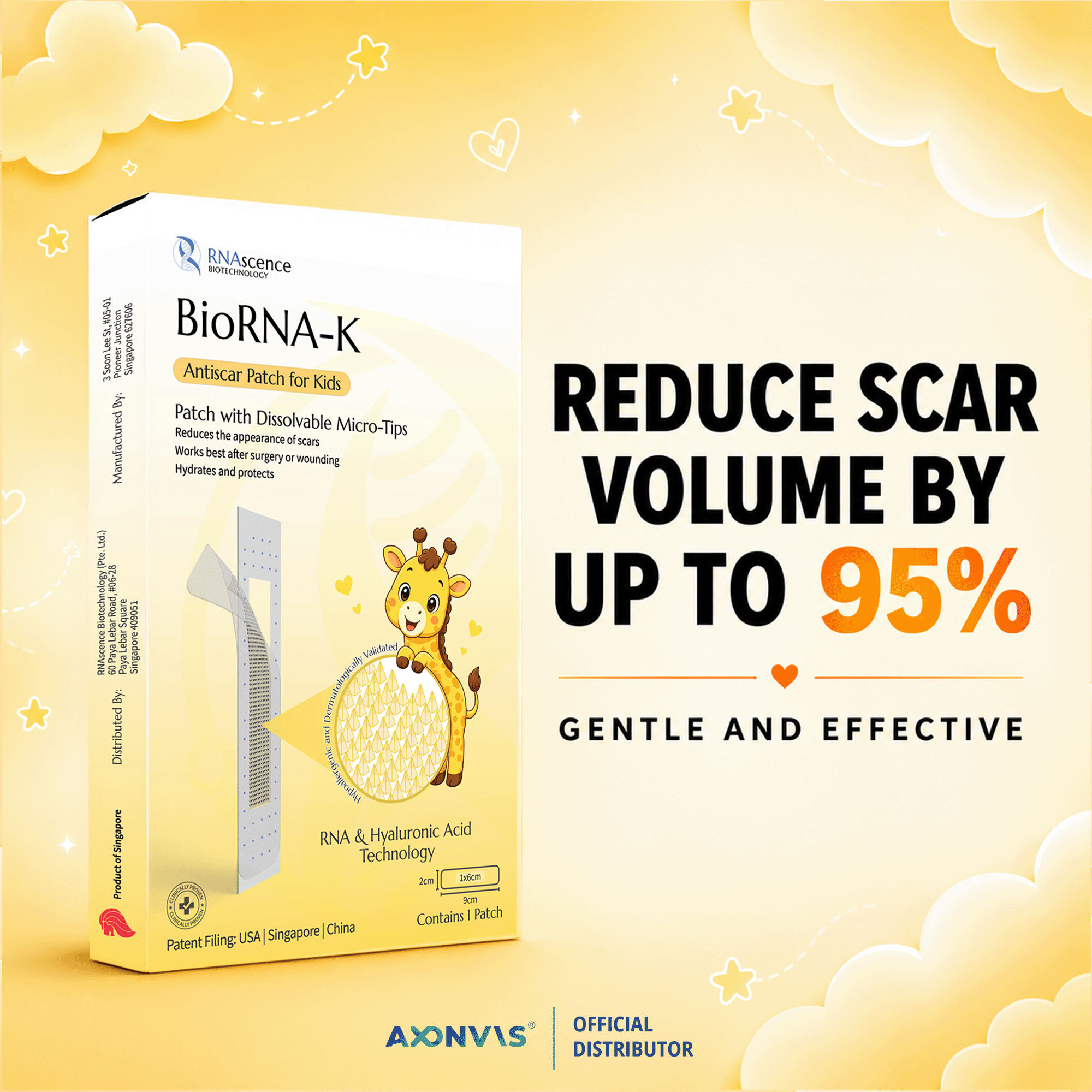 BioRNA-K Antiscar Patch
