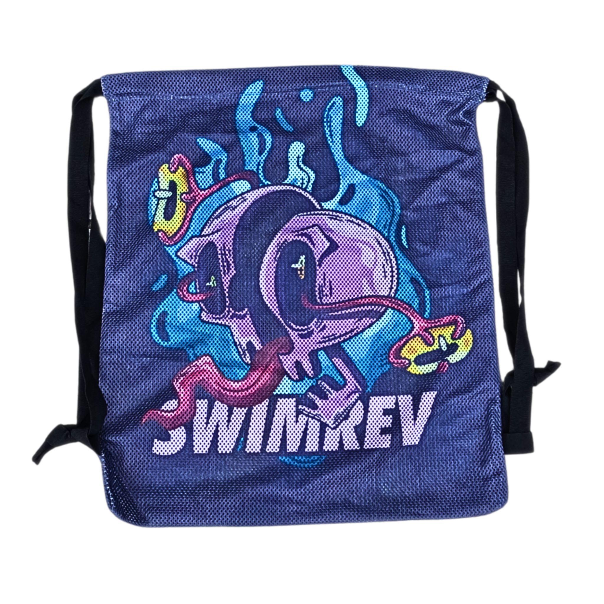 RevSwim Equipment Mesh Bag - Acid Skull