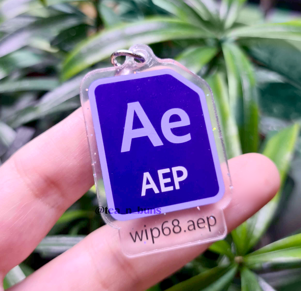 AE keychain