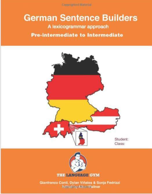 The Language Gym German Sentence Builders Intermediate Book