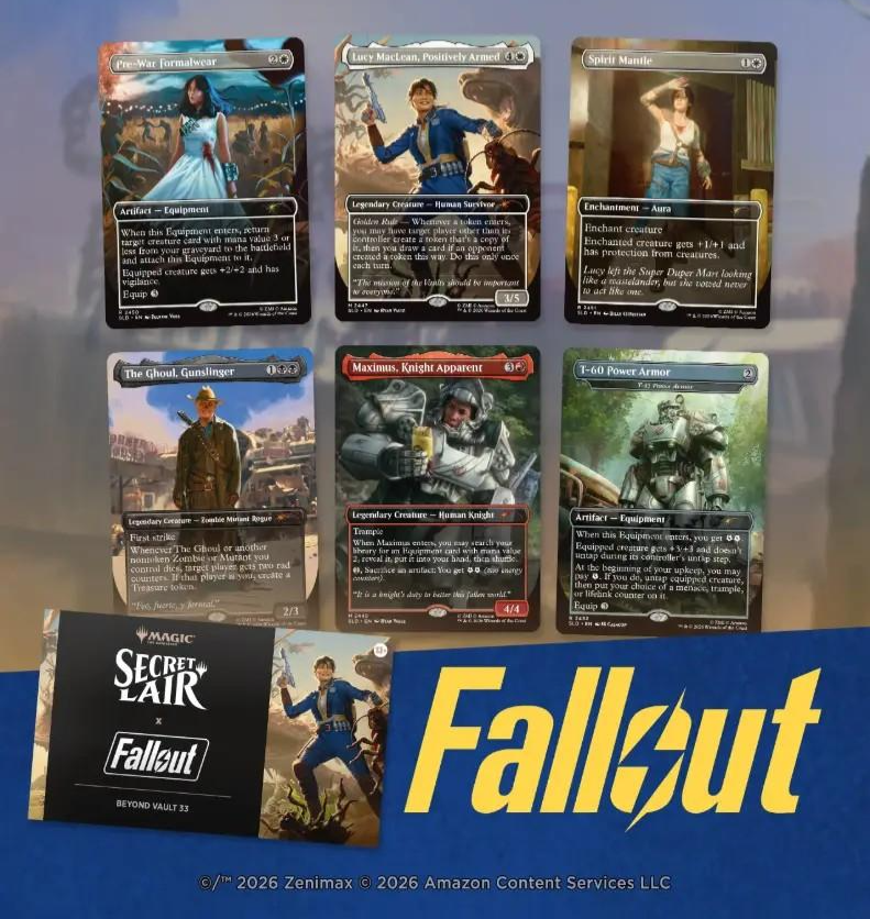 MTG: SECRET LAIR X Fallout®: Beyond Vault 33