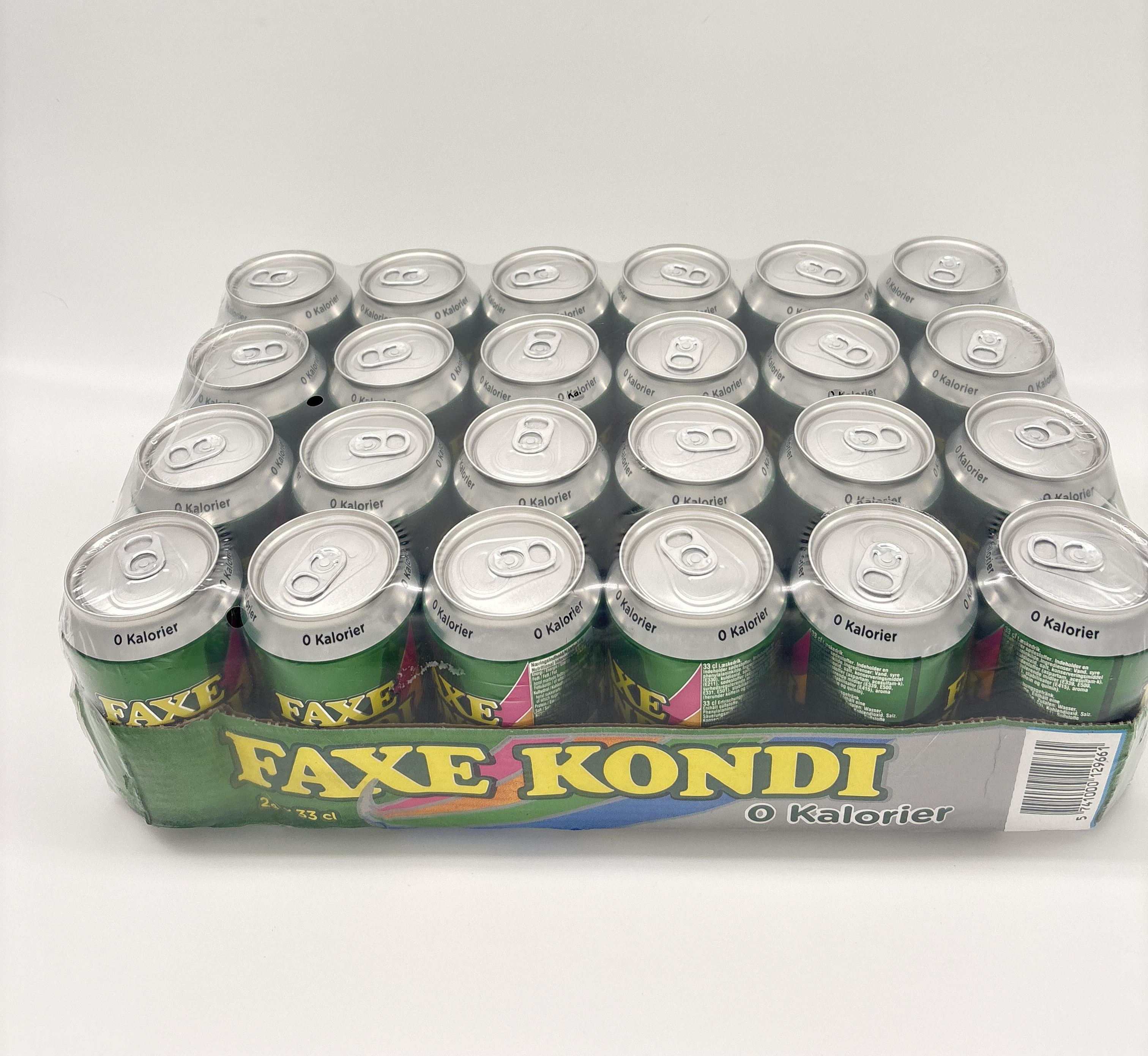 Faxekondi Free 24 stk. / Faxe Kondi Zero 24 cans