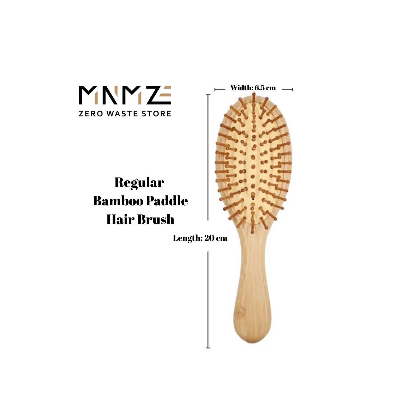 Bamboo Paddle Hair Brush (2 sizes)