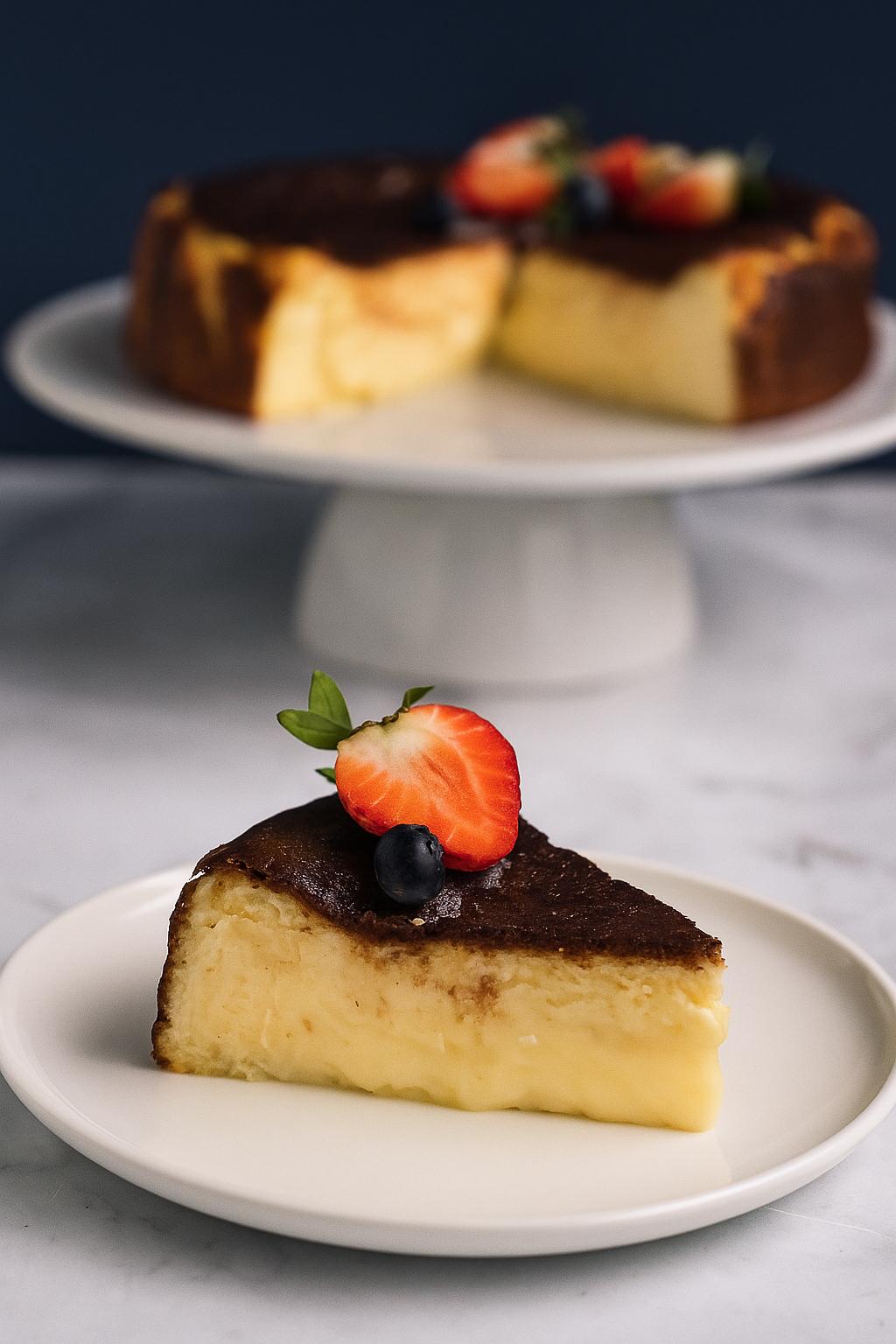 9" Basque Burnt Cheesecake (Original/Coffee)