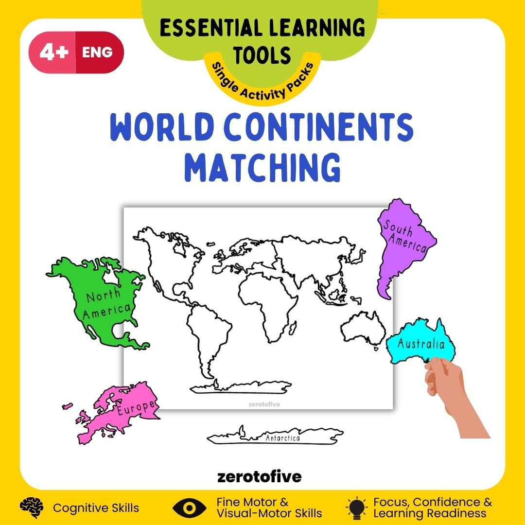 World Continents Matching