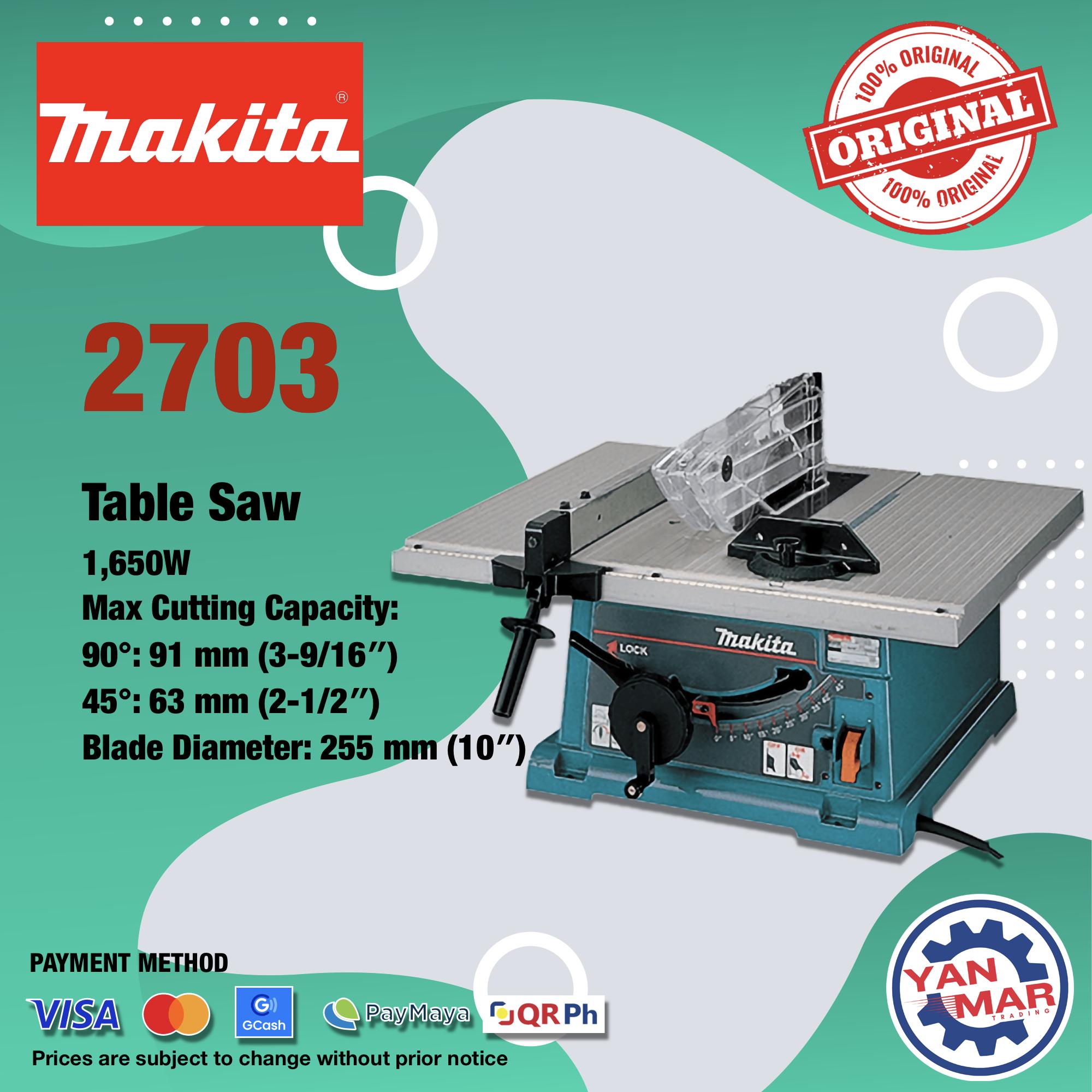 Makita 2703 10" Table Saw