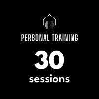 Personal Training (30 sessions)- PRE LAUNCH SALE