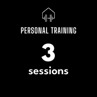 Personal Training (3 sessions) PRE LAUNCH SALE