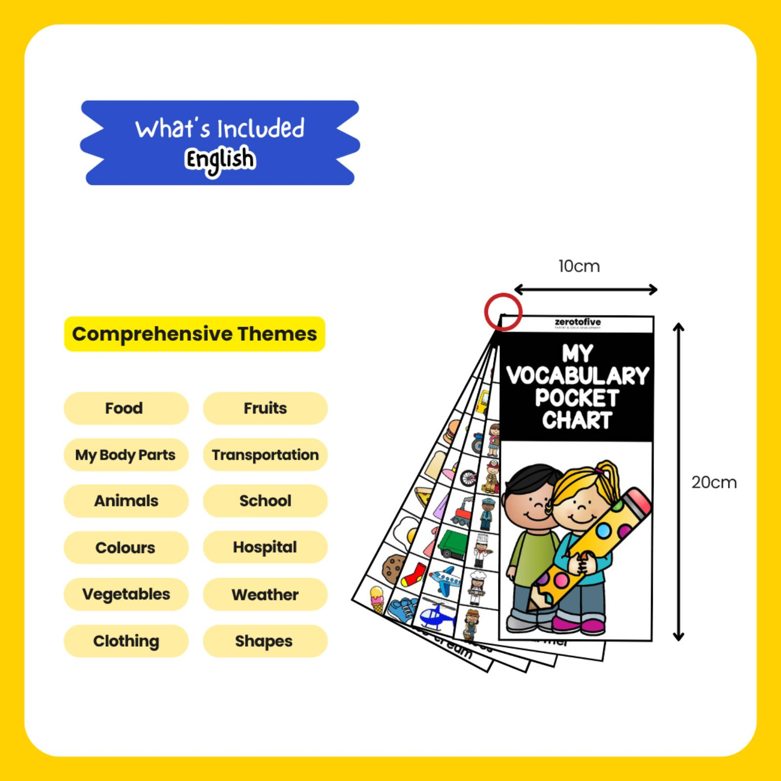 My Vocabulary Pocket Charts