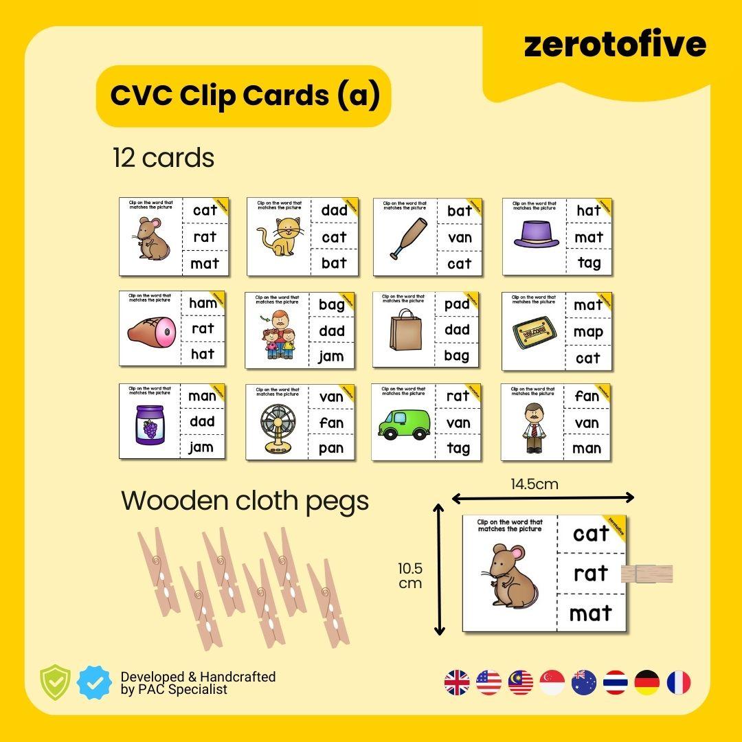 CVC Clips Cards