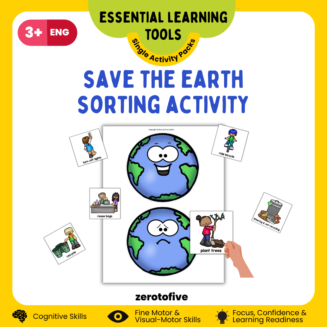 Save the Earth Sorting Activity