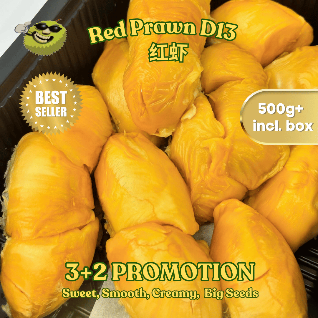 Red Prawn D13 Durian (~500g/Box)