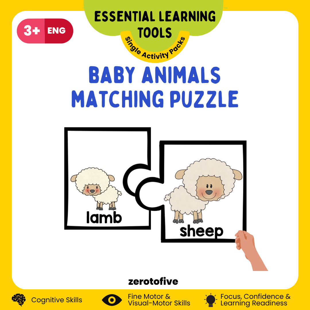 Baby Animals Matching Puzzle