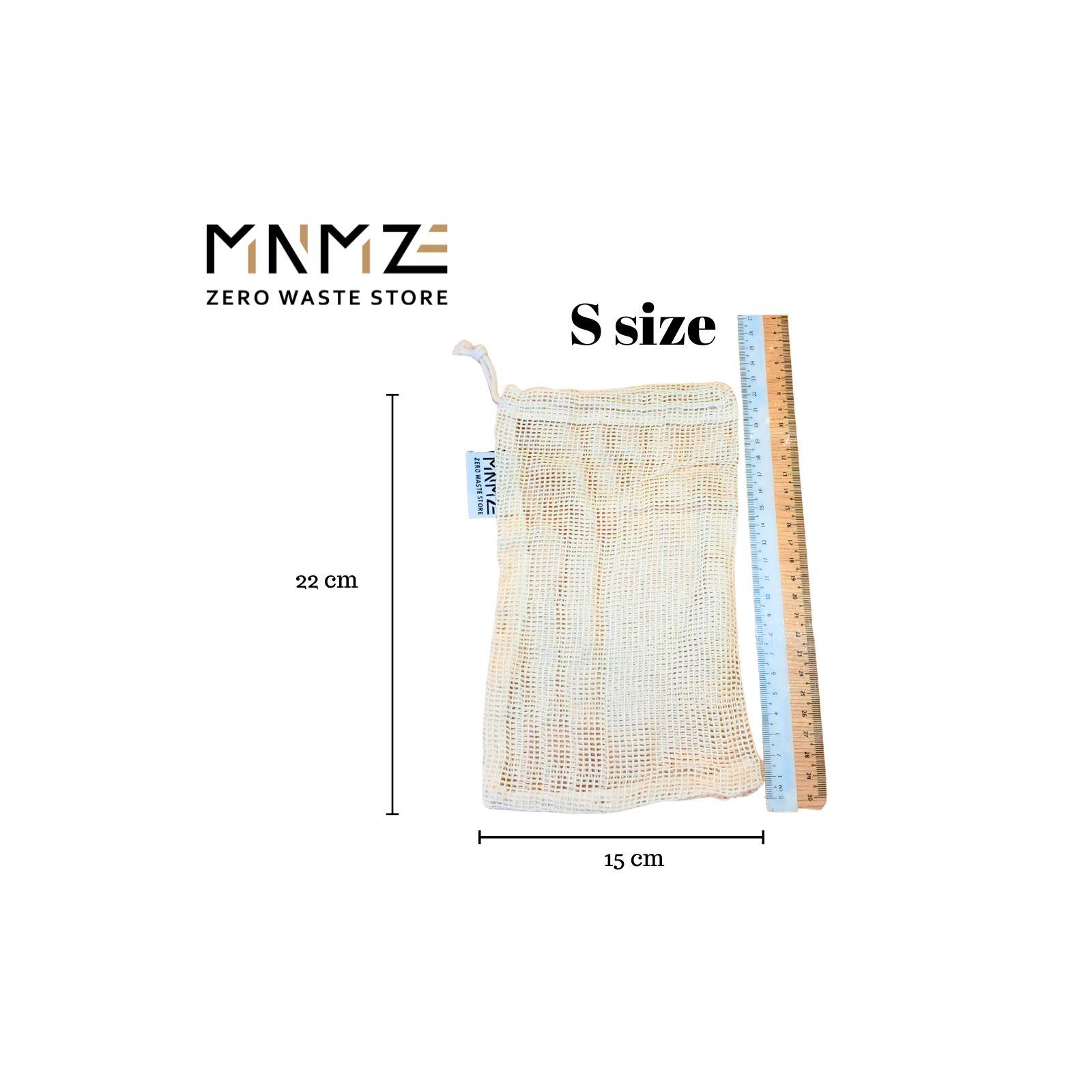 Mesh Cotton Grocery Bag (3 sizes)