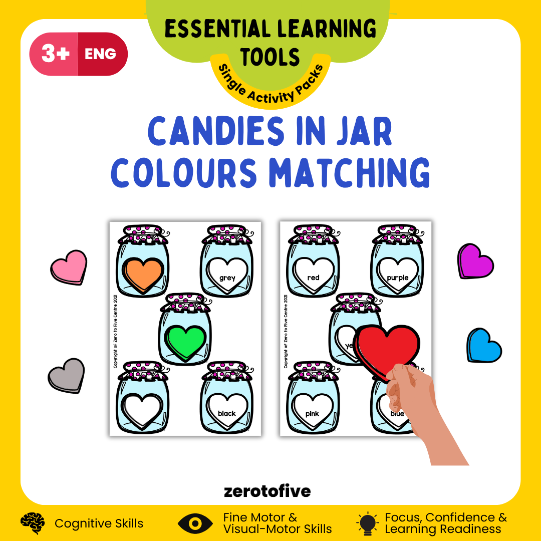 Candies in Jar Colours Matching