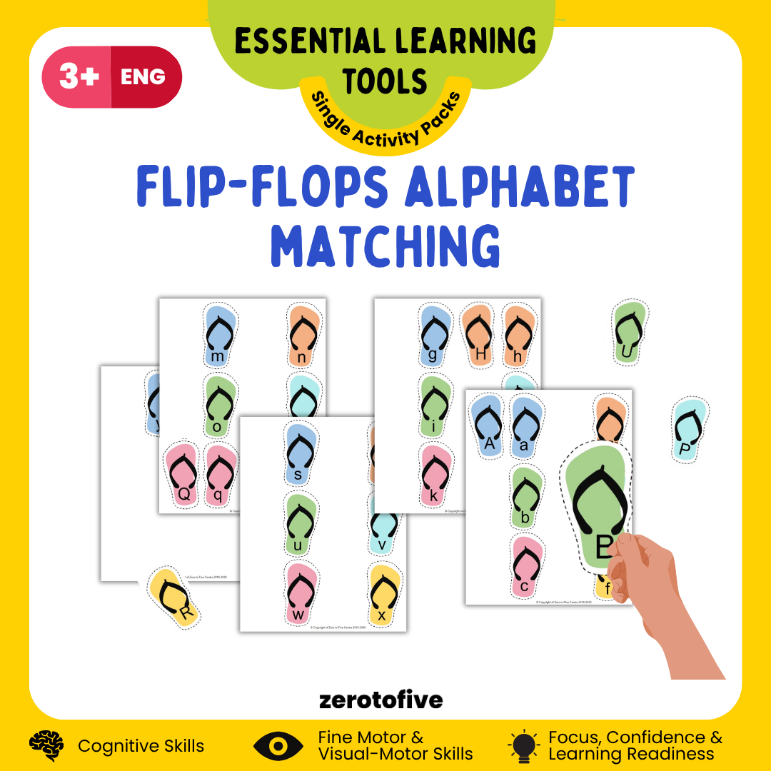 Flip-Flops Alphabet Matching