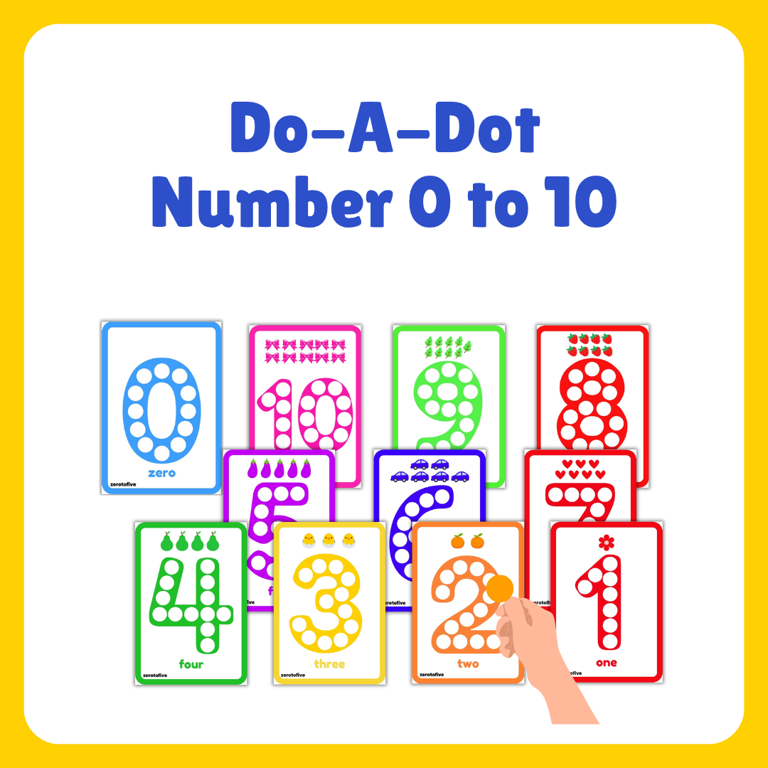 Do-A-Dot Number 1 to 10