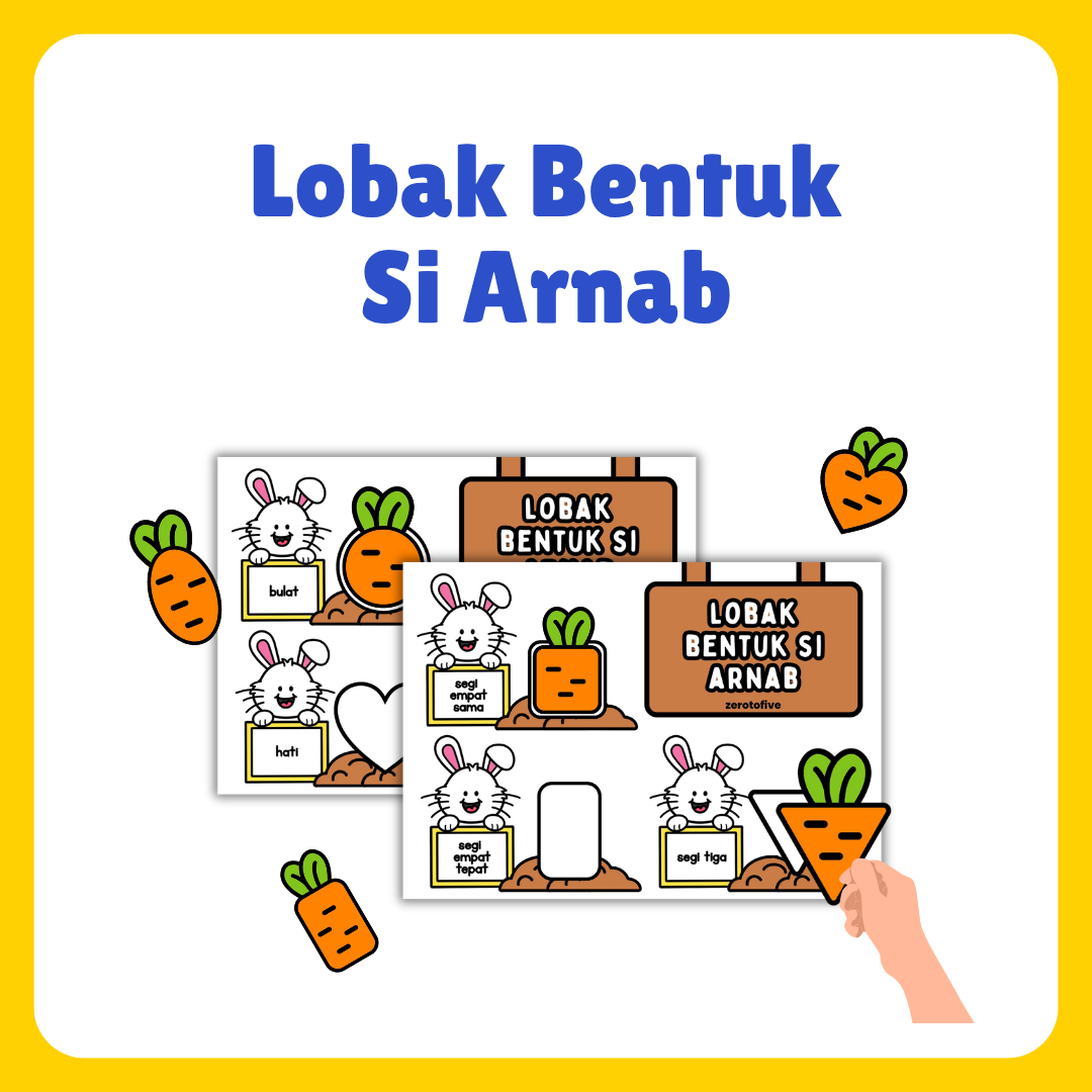 Lobak Bentuk Si Arnab