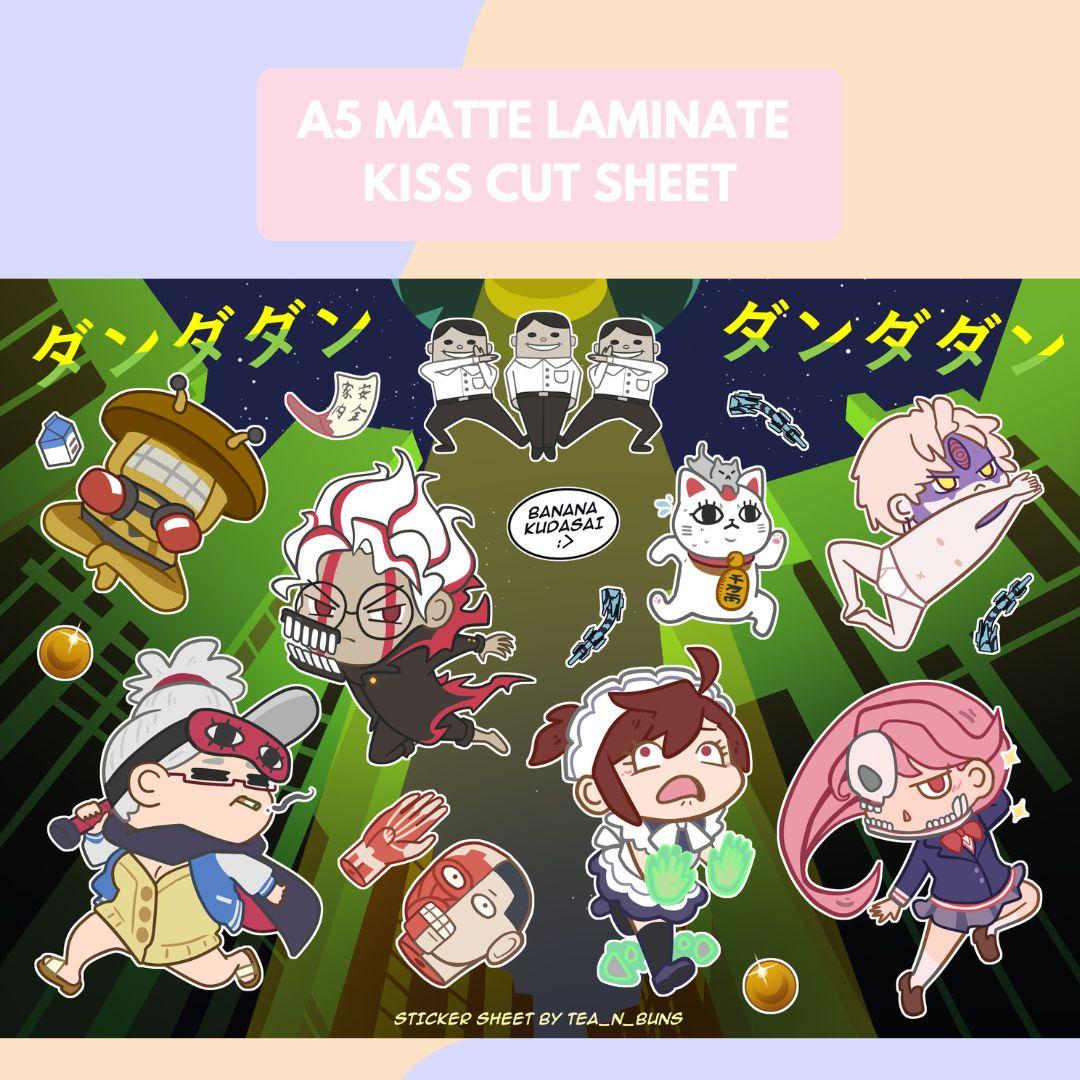 Dandadan sticker sheet