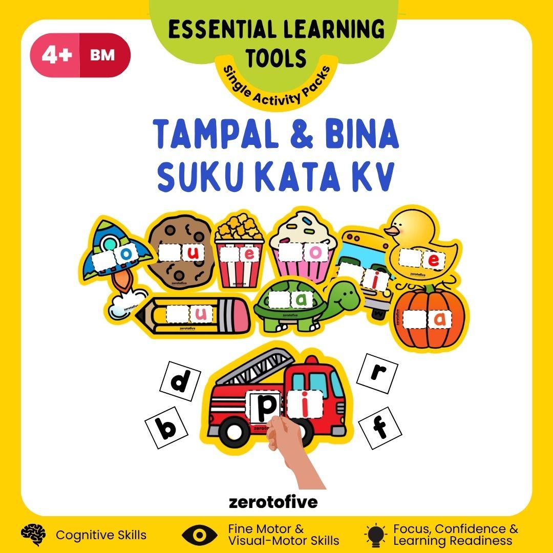 Tampal dan Bina Suku Kata KV