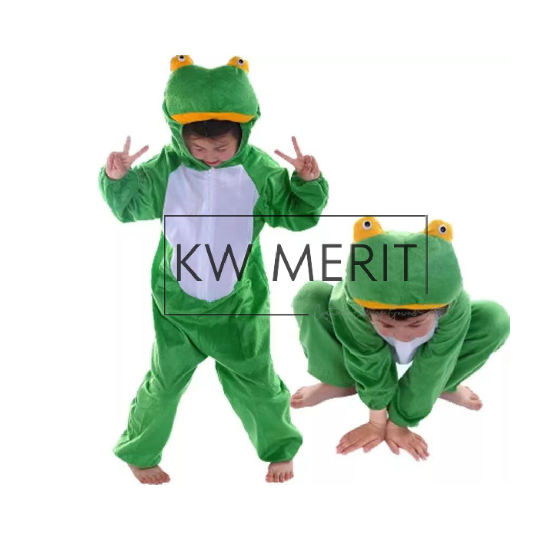 Costume Animal Kids Frog (XS - 2XL)
