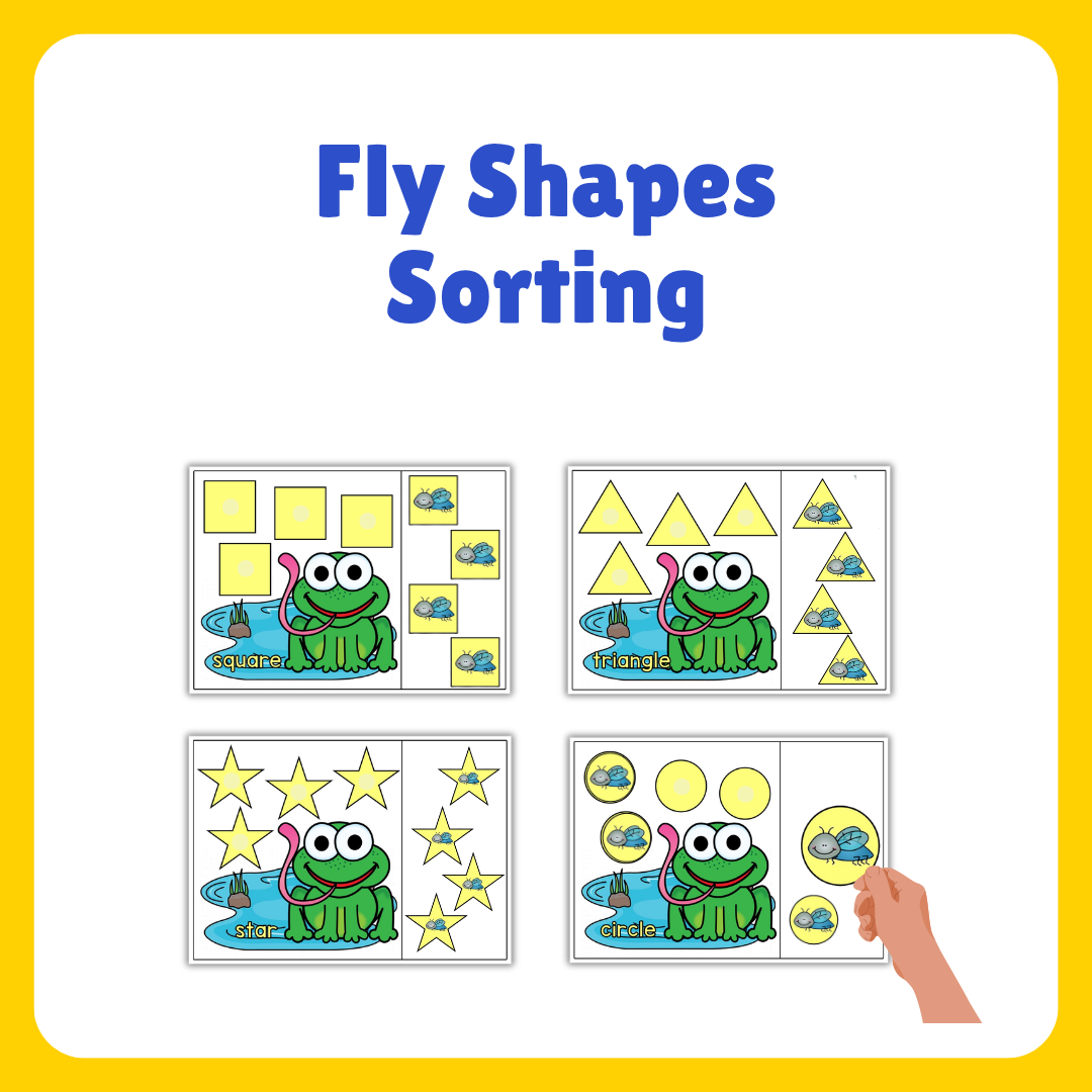 Fly Shapes Sorting