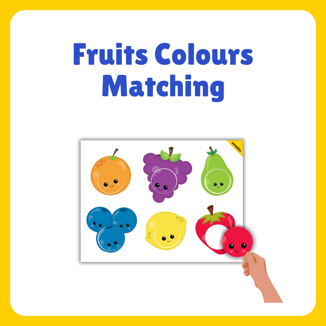 Colours Matching Fruit Themed